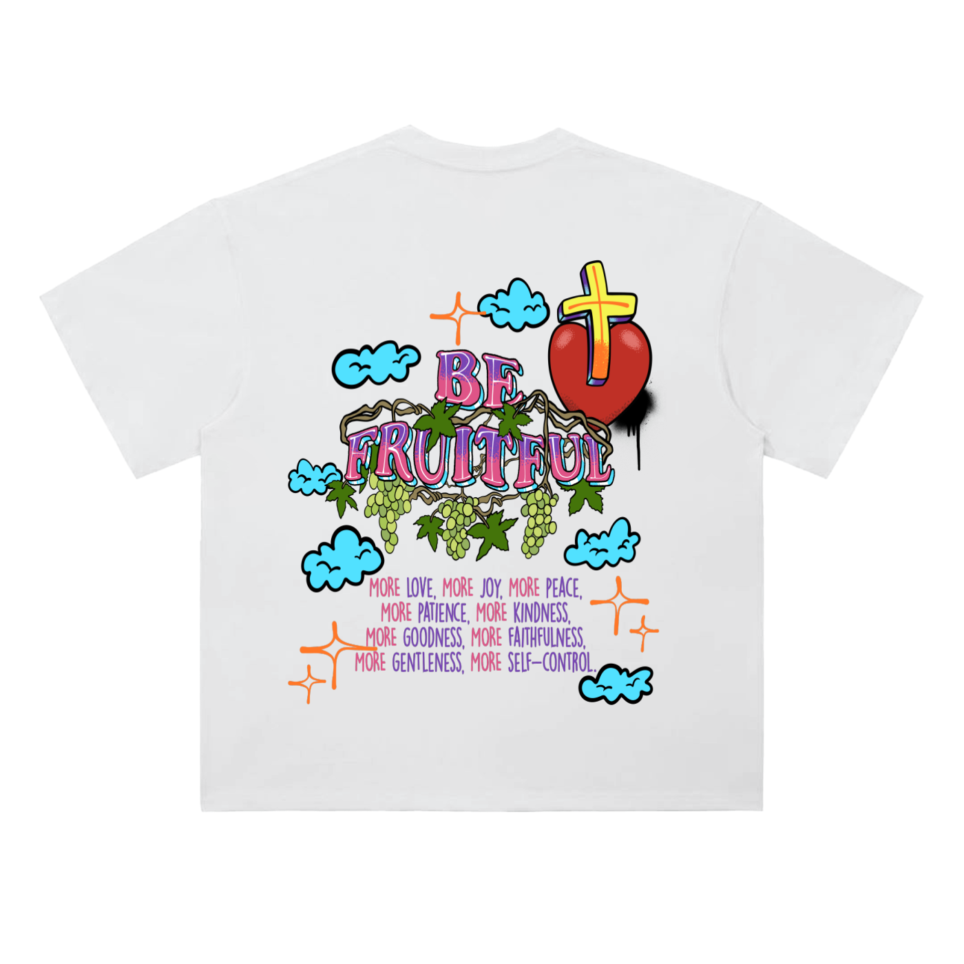 “Be Fruitful” Bright Tee