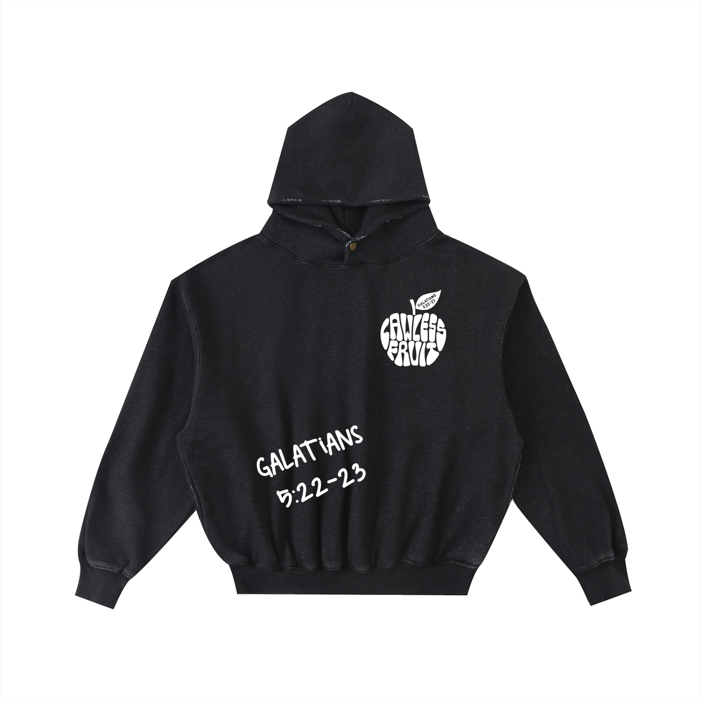 Black Lawless Fruit STAPLE Hoodie