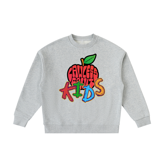 Lawless Fruit BIG FACE Kids' Crewneck Sweatshirt